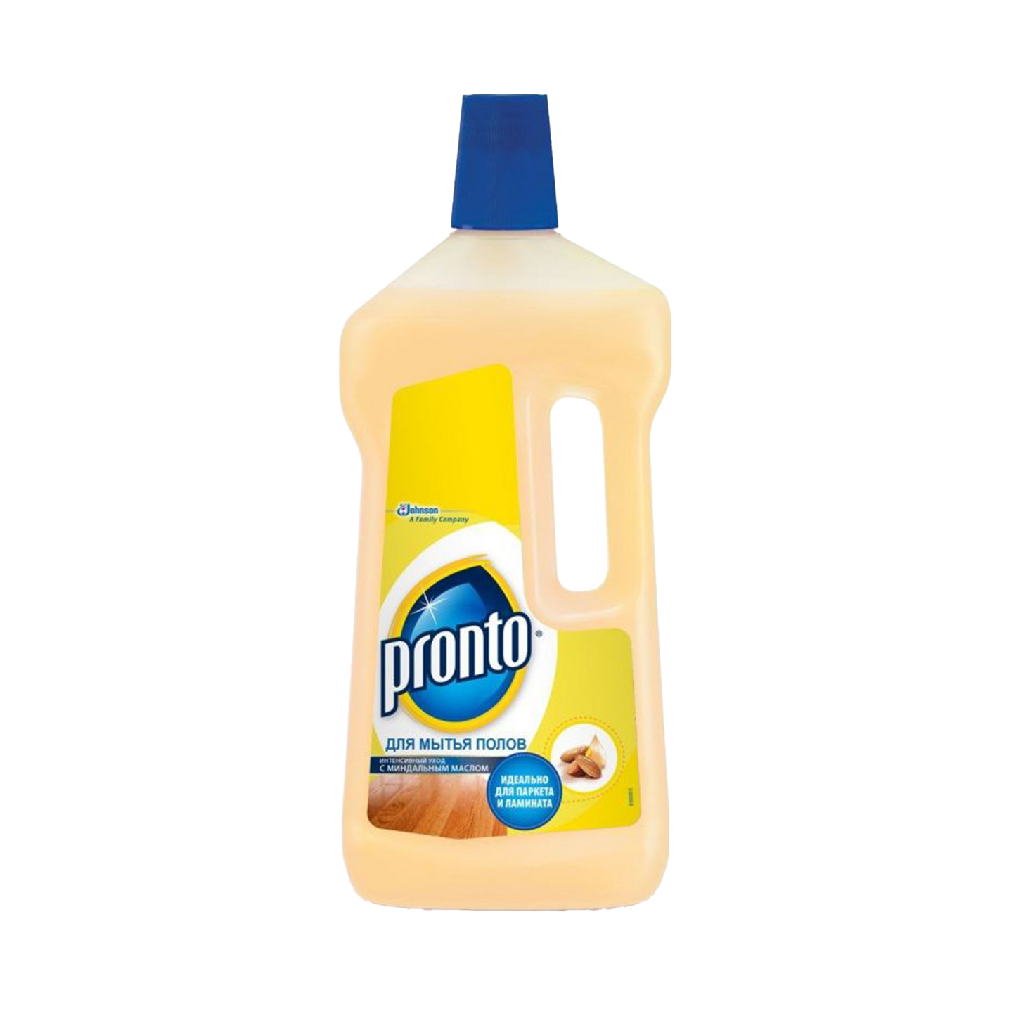 "ხის და ლამინირებული იატაკის საწმენდი სითხე 750მლ - პრონტო /  Pronto"