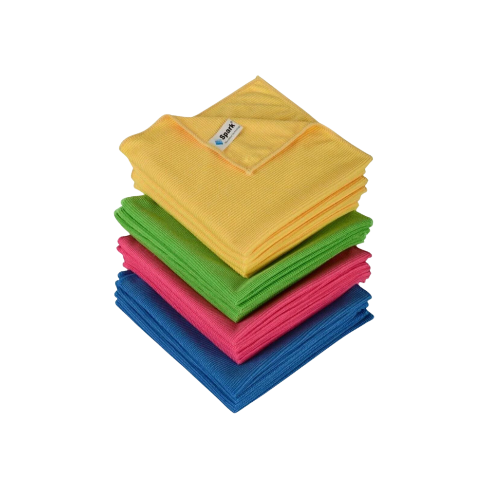 მიკროფიბრა 4 ფერი x 12 ცალი 40 x 40